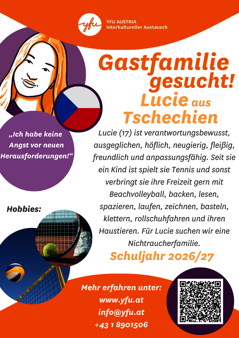 Lucie (17) aus Tschechien