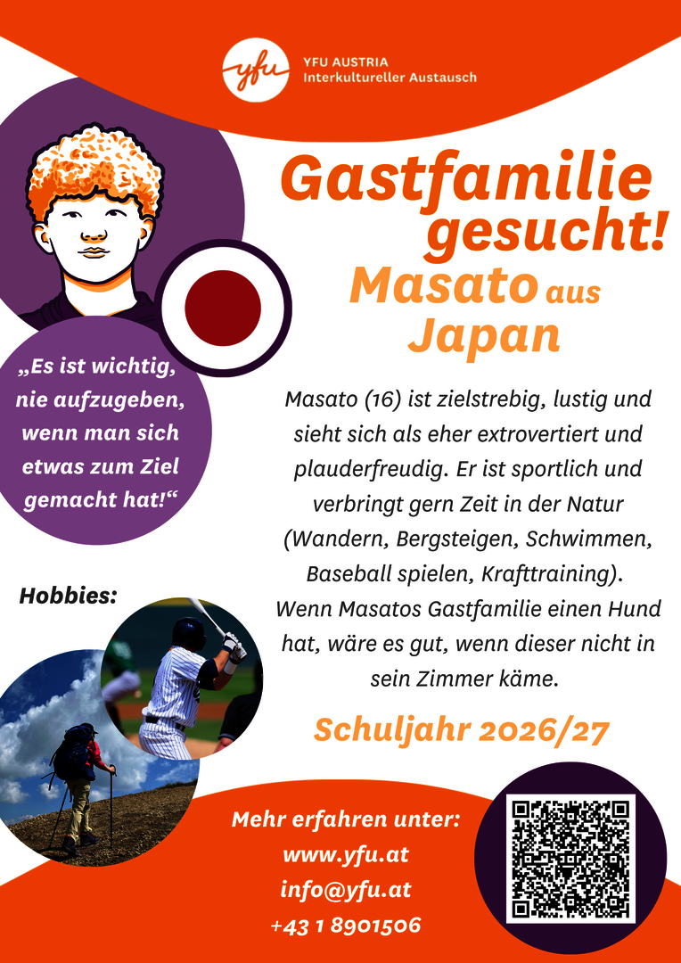 Masato (16) aus Japan
